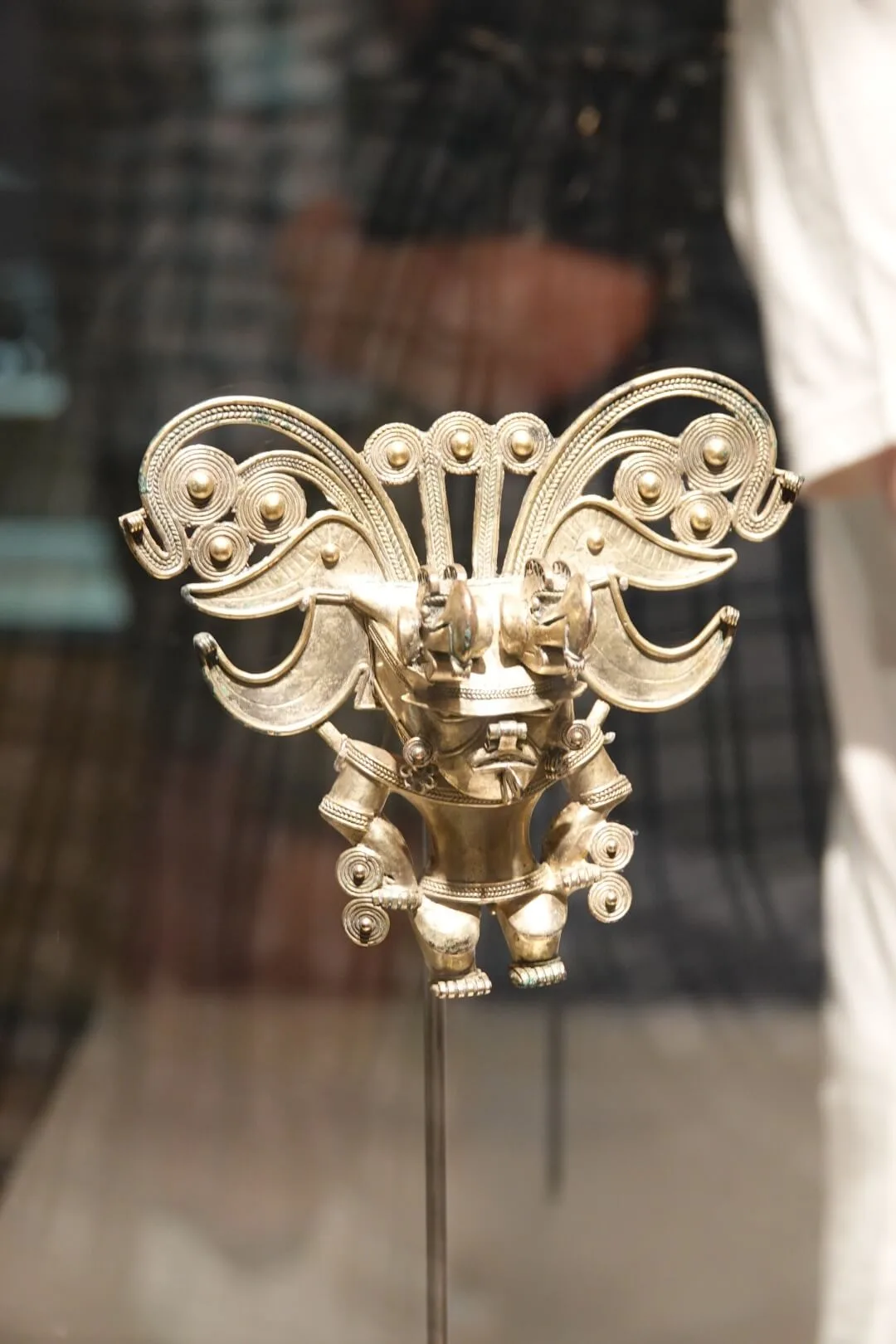 One of the exhibits at the Gold Museum.