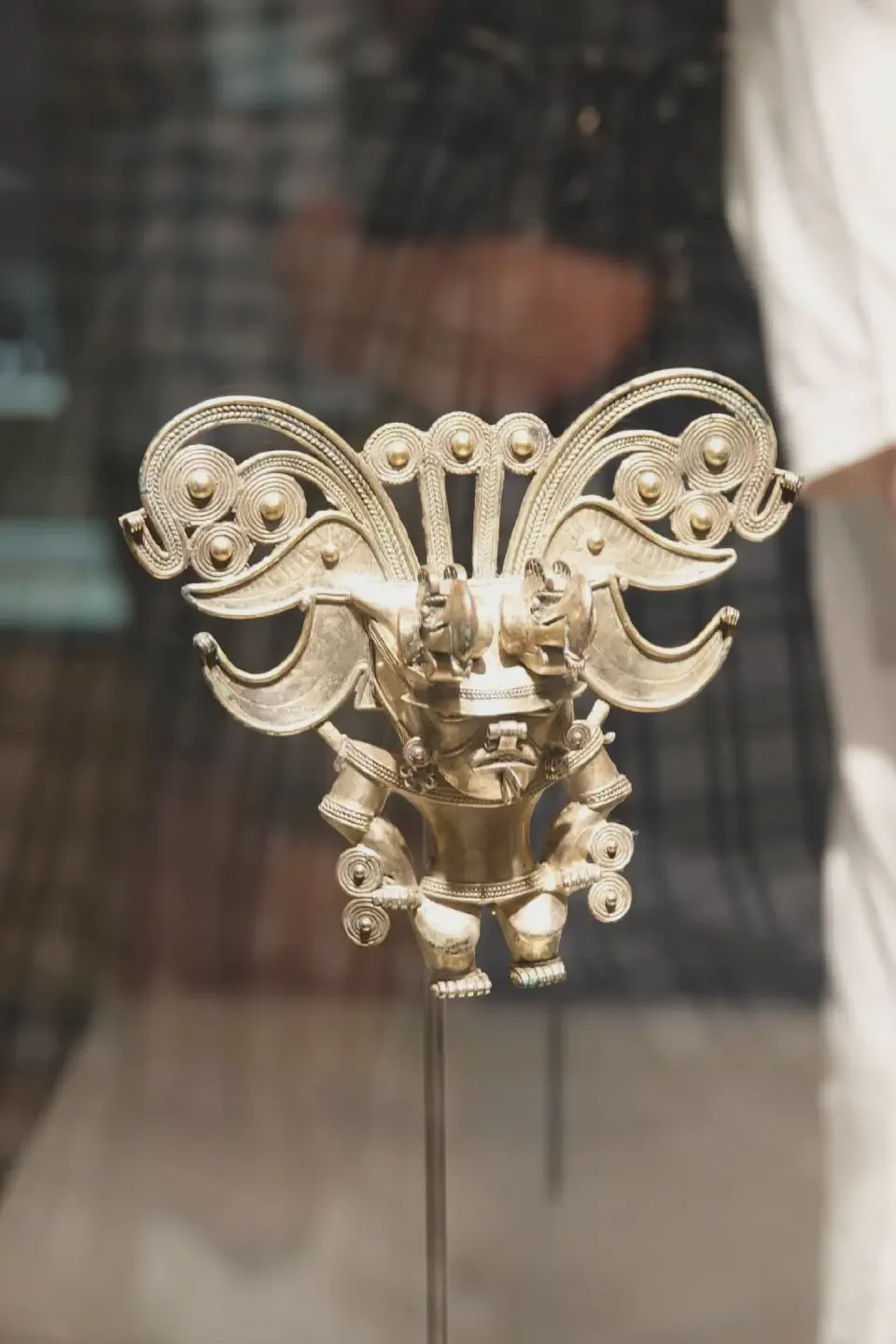 One of the exhibits at the Gold Museum.