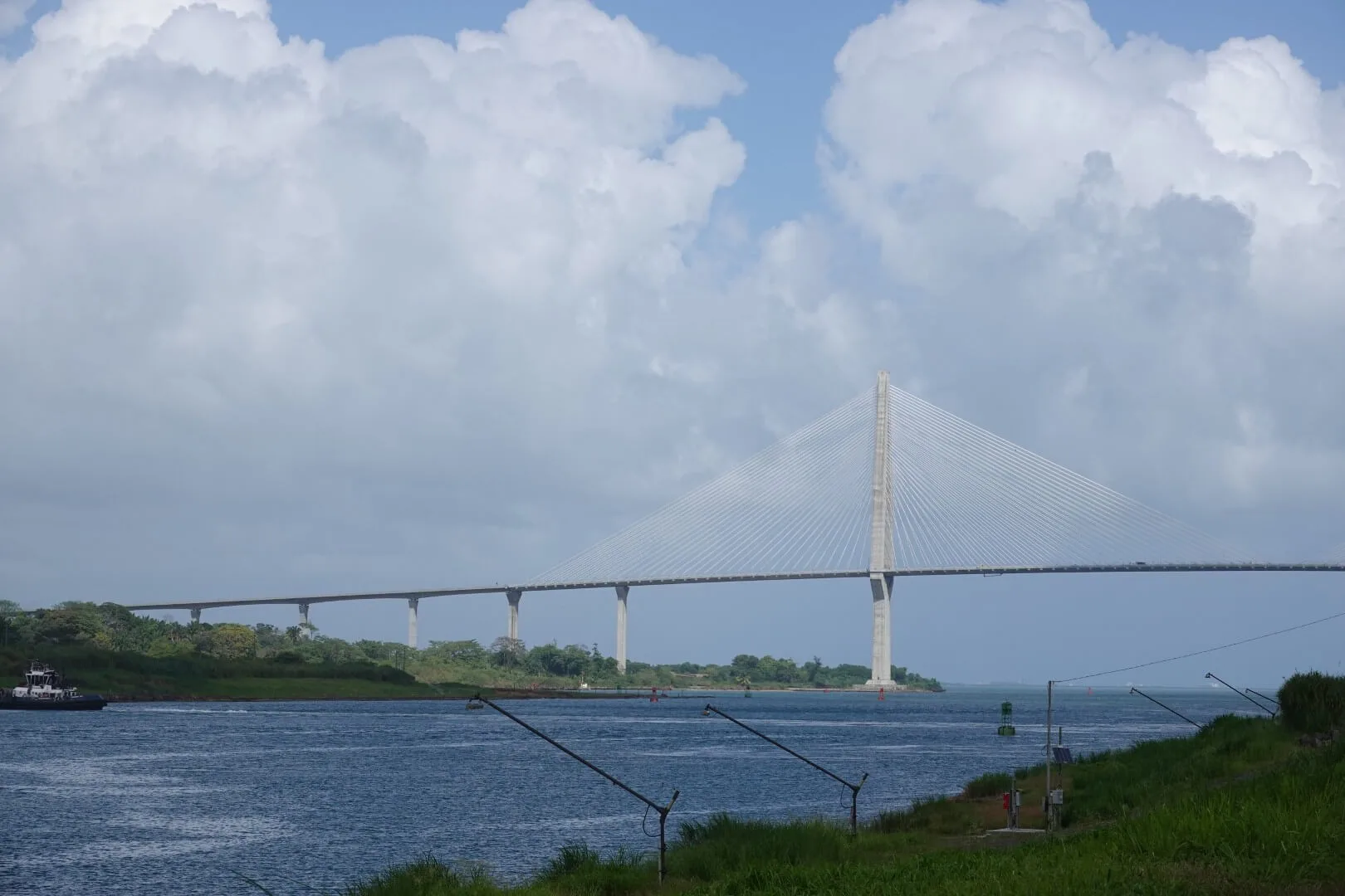 A view of the Atlantic Bridge.