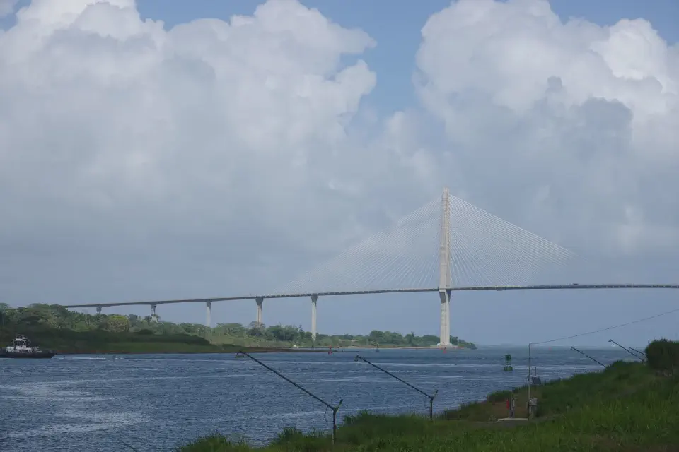 A view of the Atlantic Bridge.