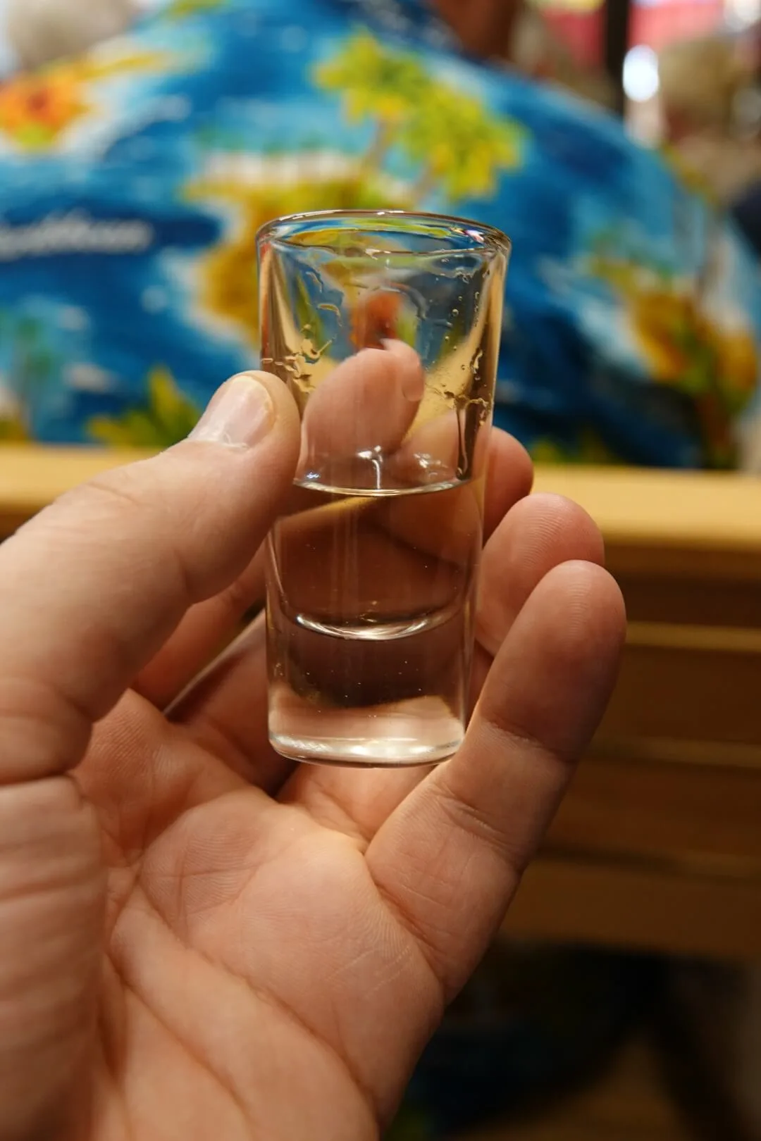 We sampled different stages of tequila aging.