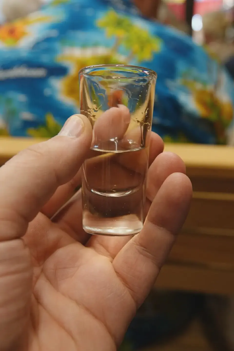 We sampled different stages of tequila aging.