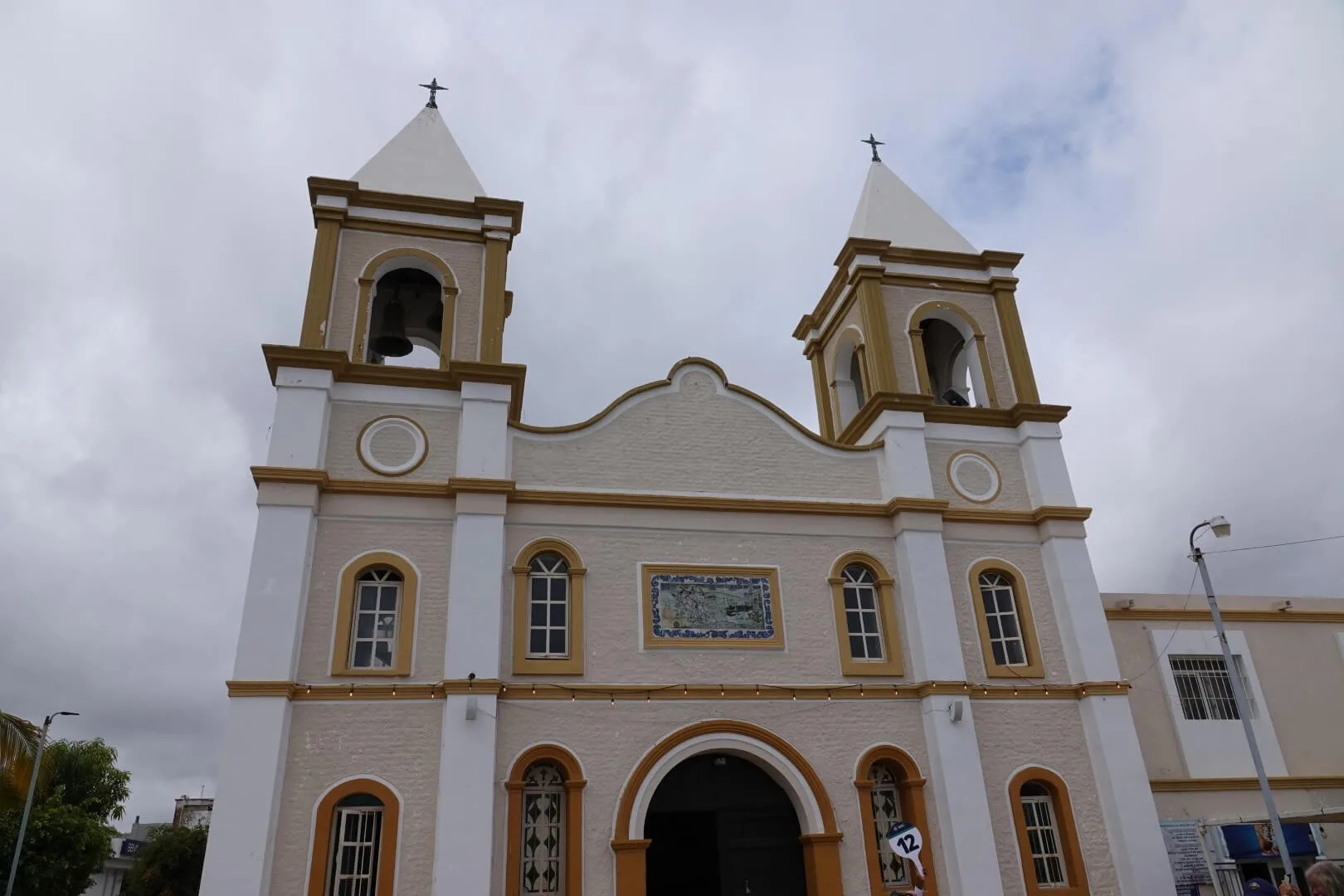 A view of the Mission of San José.