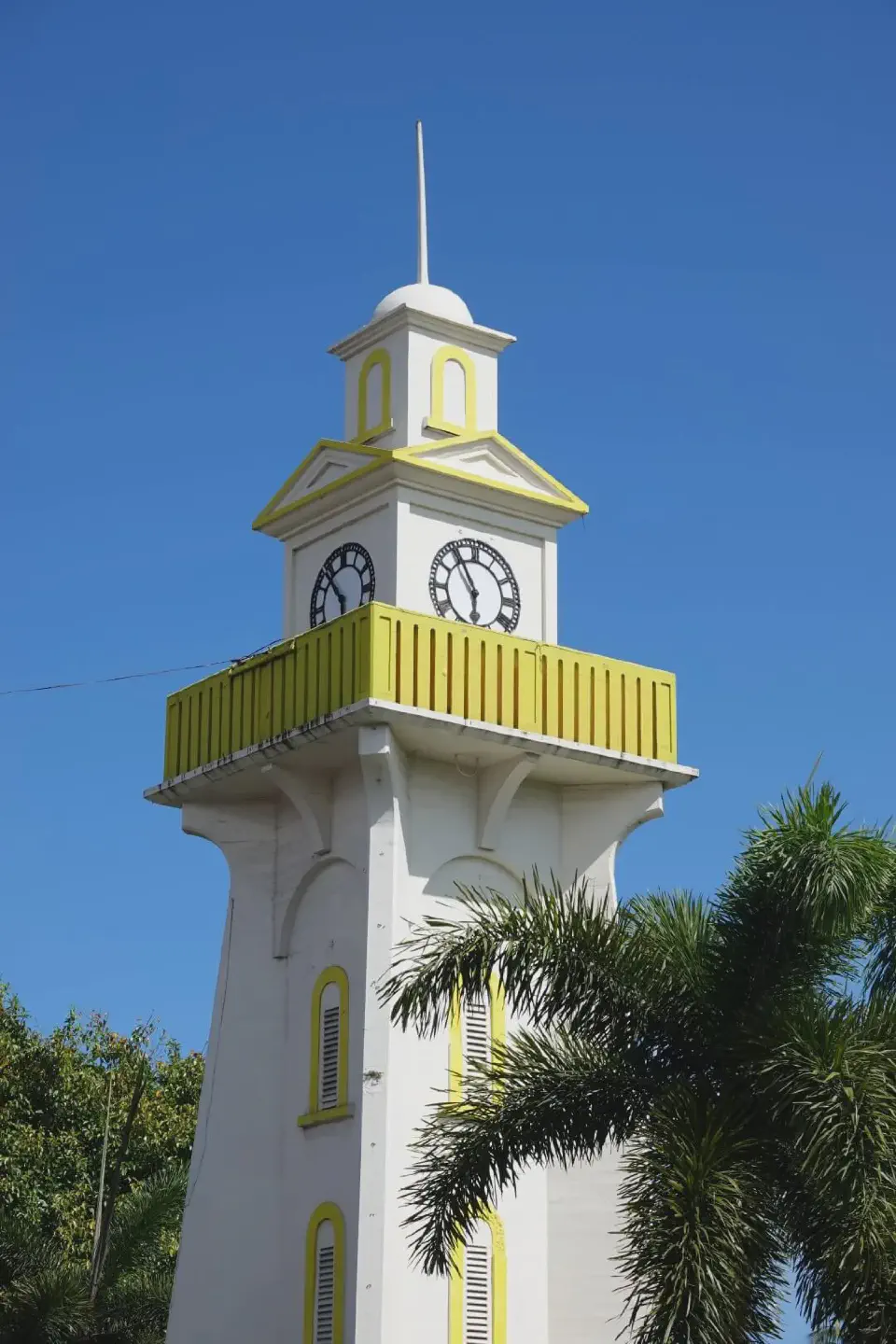 The Clock Tower in the heart of Apia.