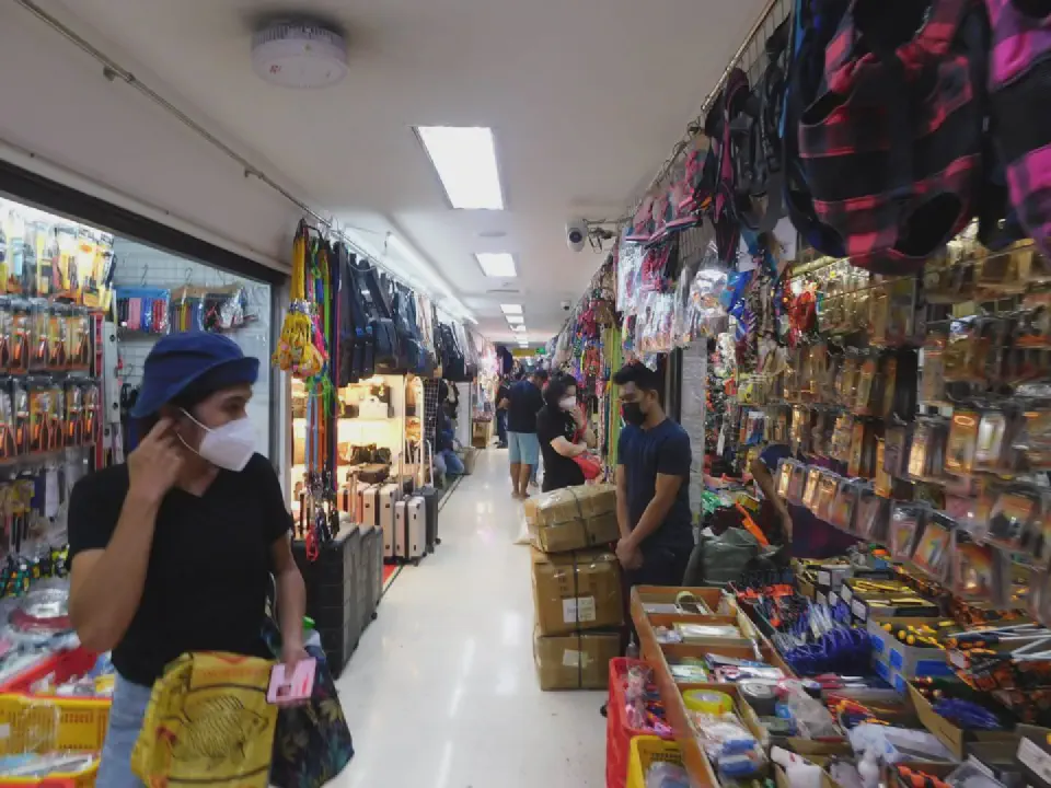 A look inside the 168 Shopping Mall.