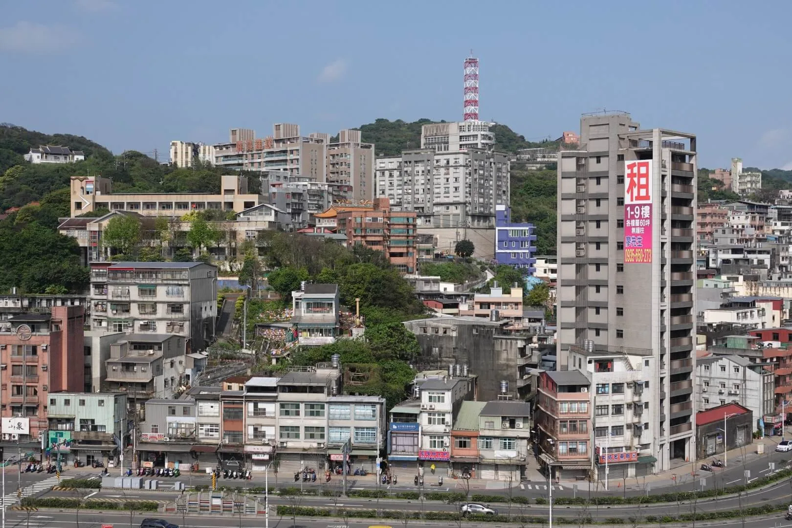 A view of the harbor area from the MSC Poesia.