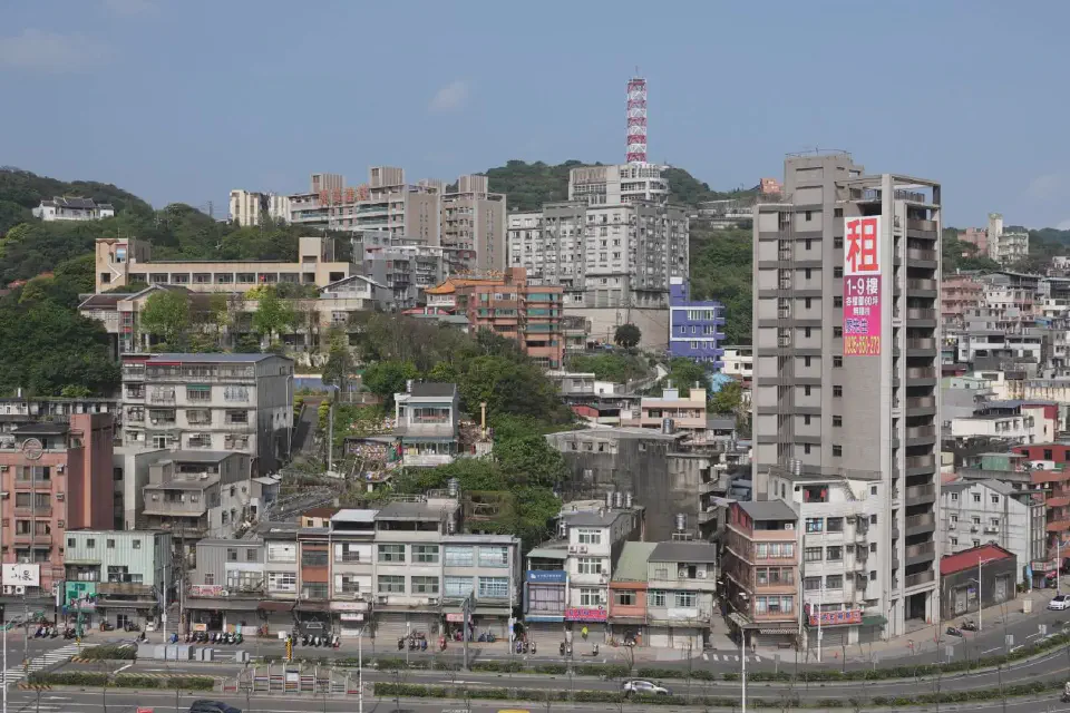 A view of the harbor area from the MSC Poesia.