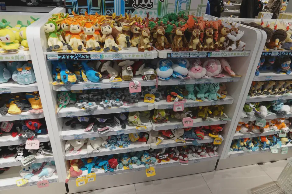 A store dedicated entirely to Pokémon merchandise.