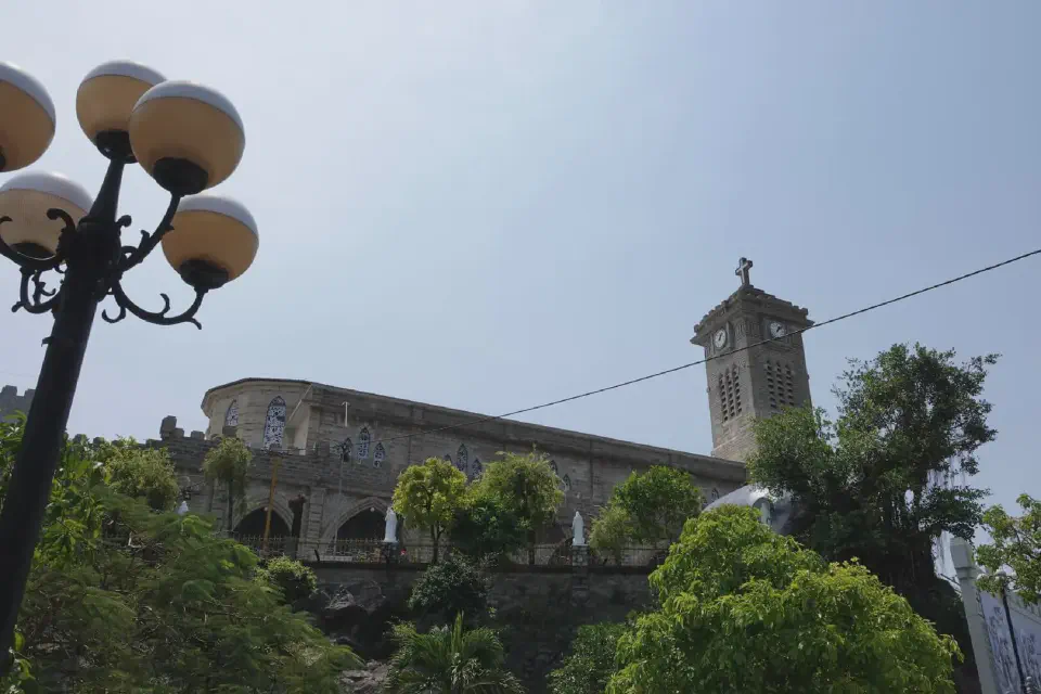 A view of the Nha Trang Cathedral.