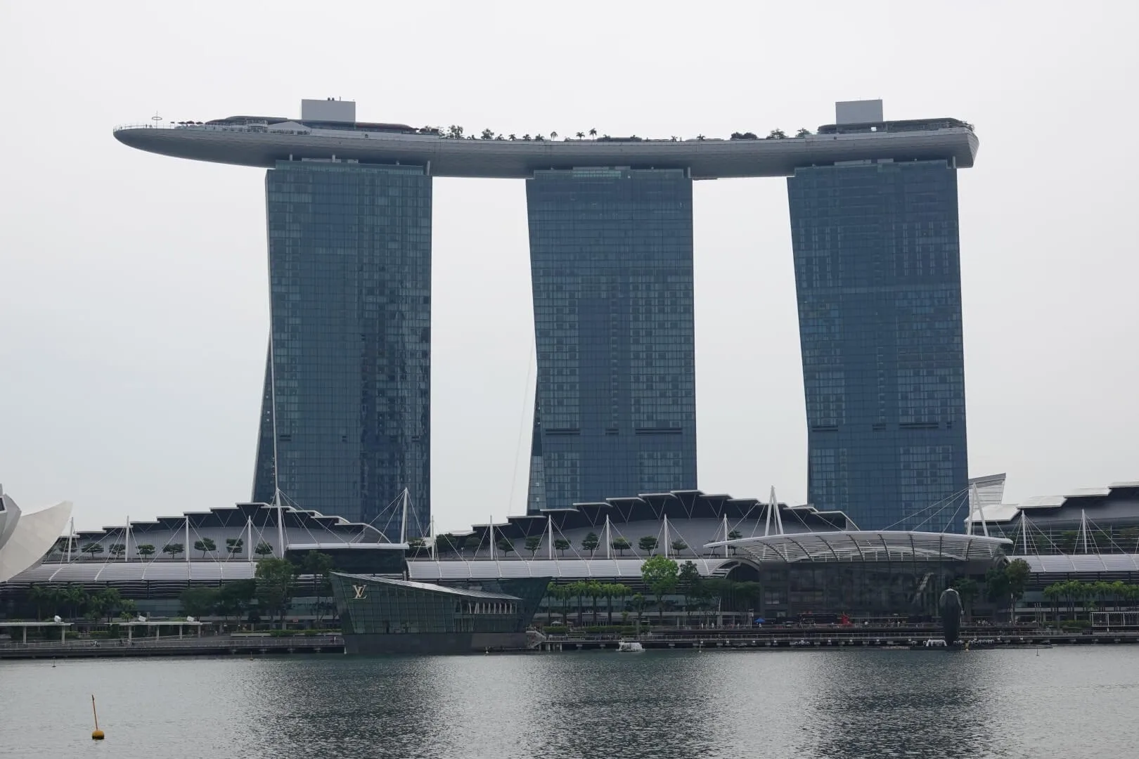 The iconic Marina Bay Sands Hotel.