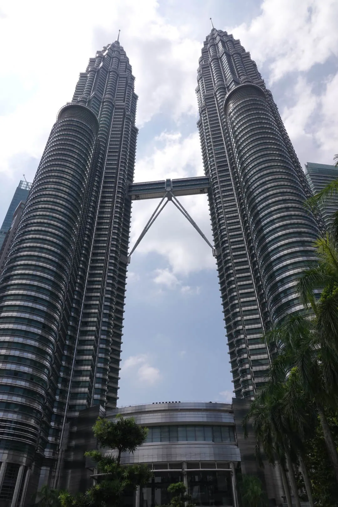 The iconic Petronas Twin Towers in Kuala Lumpur.
