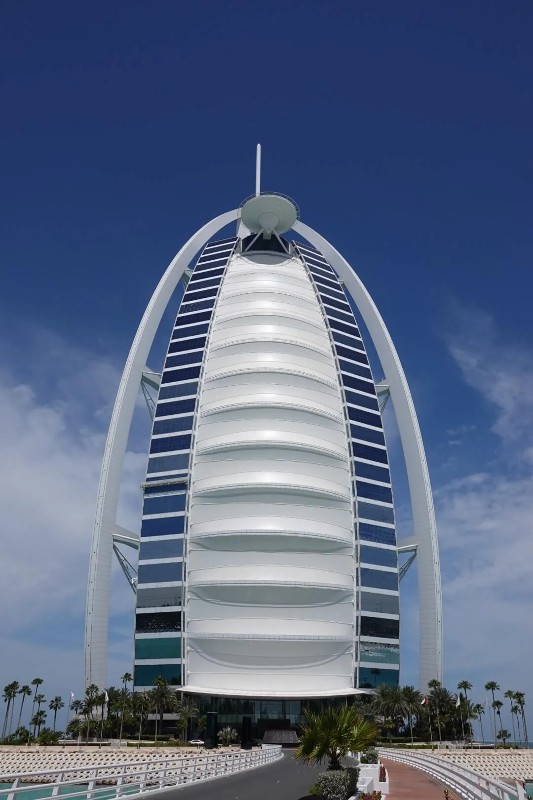 The Burj Al Arab in all its splendor.