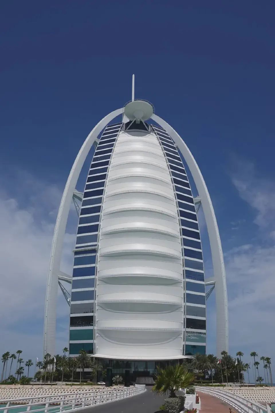 The Burj Al Arab in all its splendor.