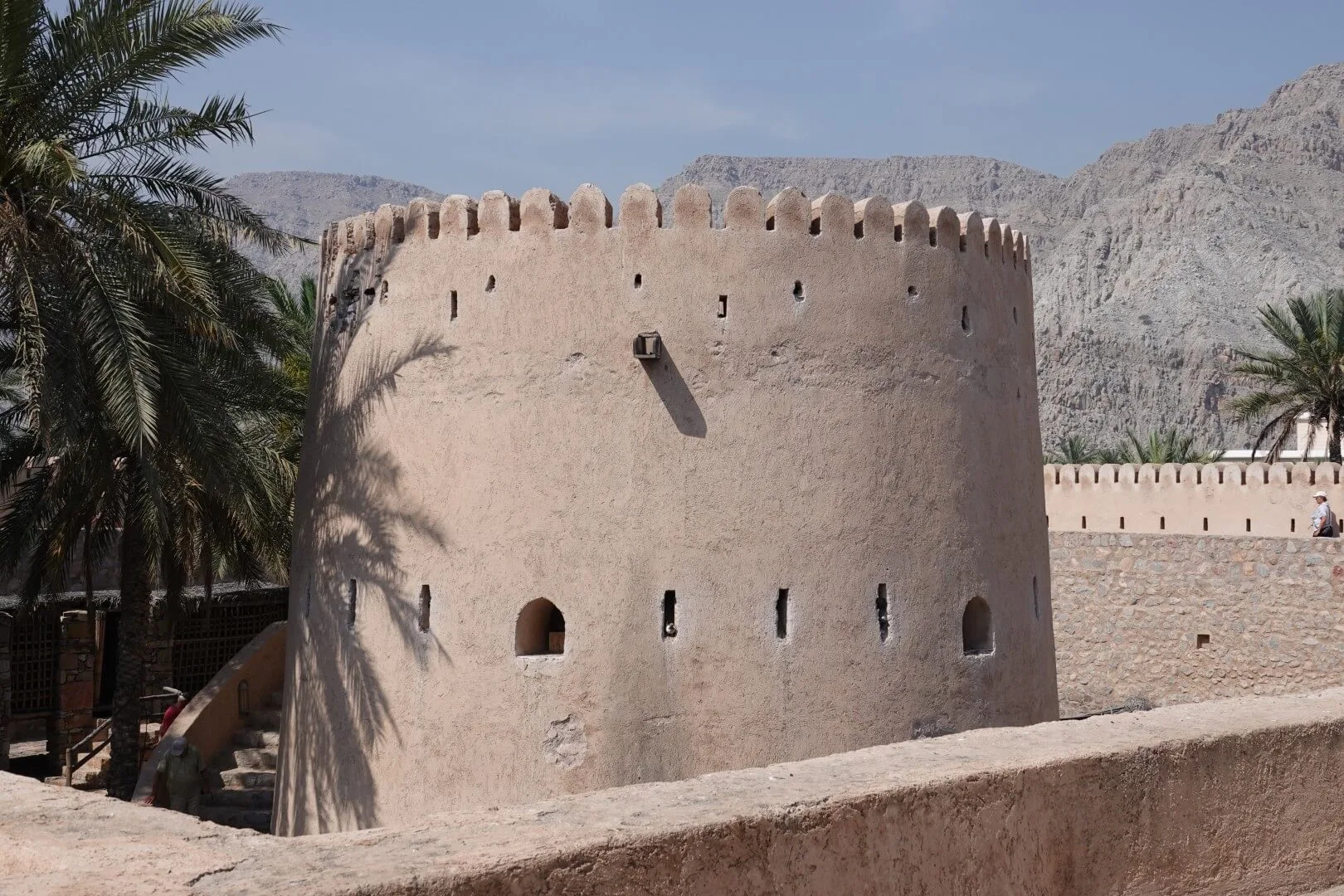 One of the towers of Khasab Fort.