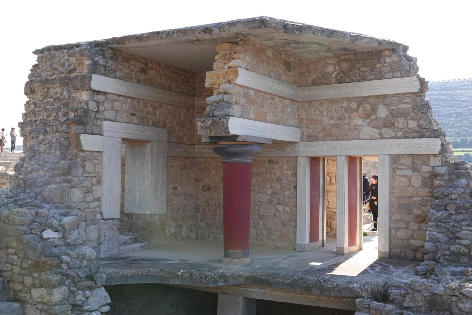 Some sections of the ancient complex are still preserved.