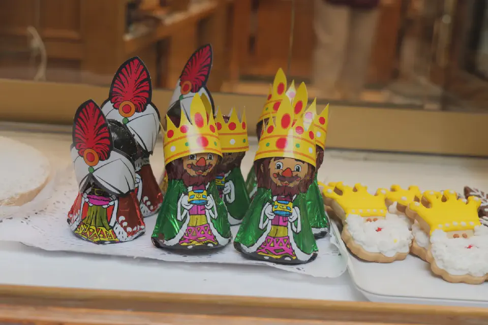 Chocolate figures of the Three Wise Men - a sweet reminder that Epiphany plays a particularly important role in Spain.