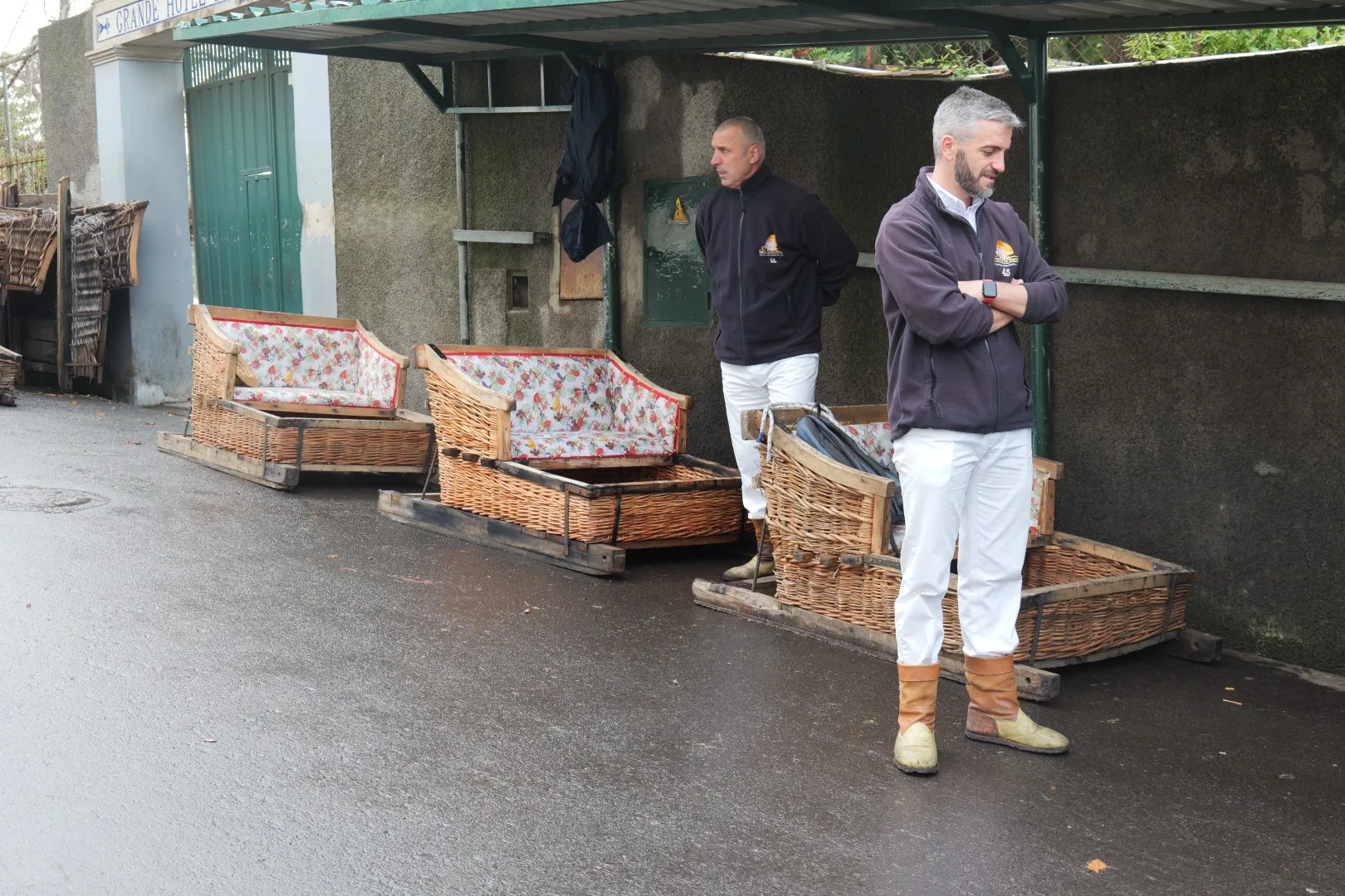 The traditional wicker sledges of Monte - a unique Madeiran experience since the 19th century.