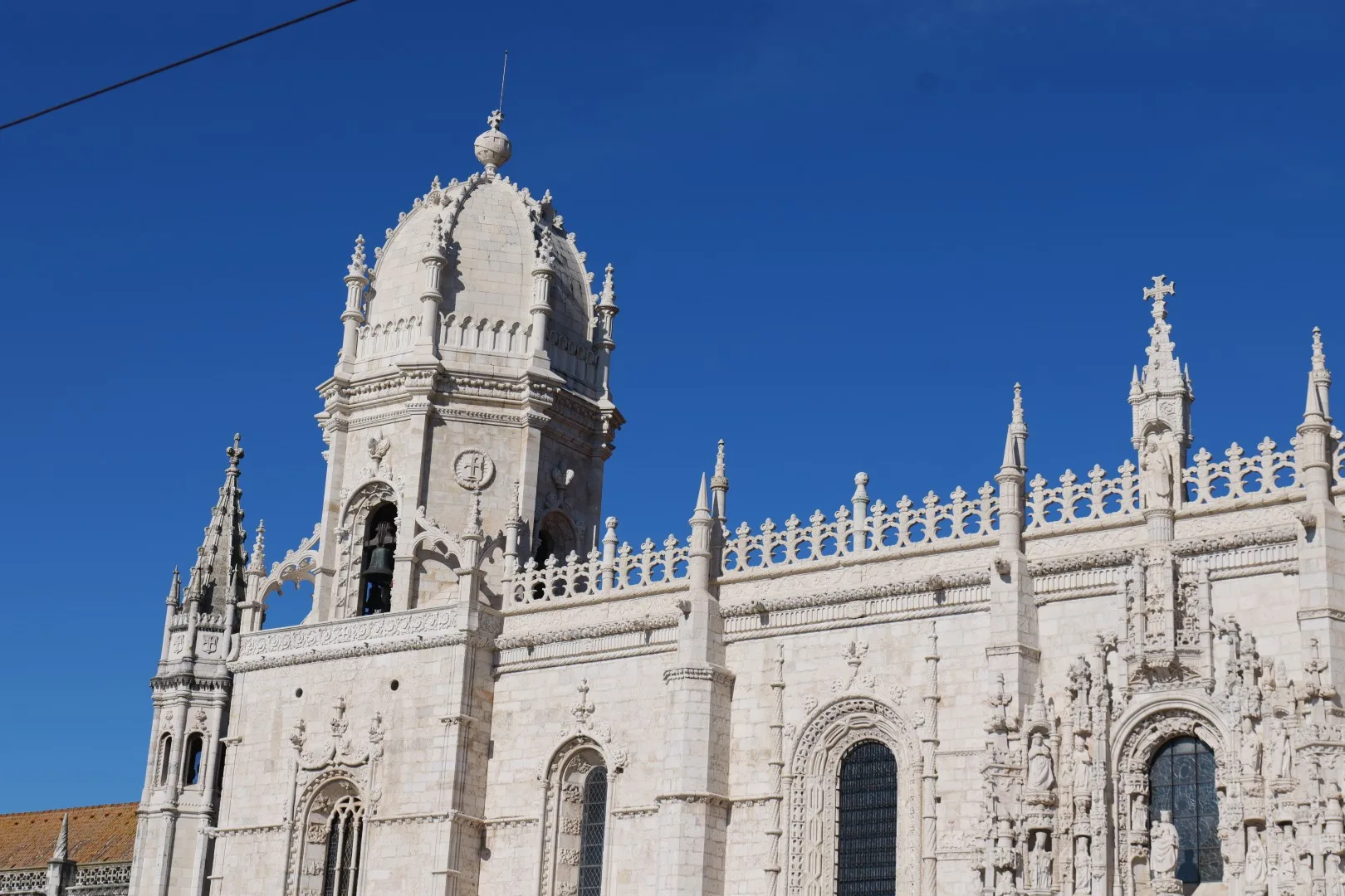 The Jerónimos Monastery (Mosteiro dos Jerónimos) in Belém - a Manueline masterpiece and UNESCO World Heritage Site.